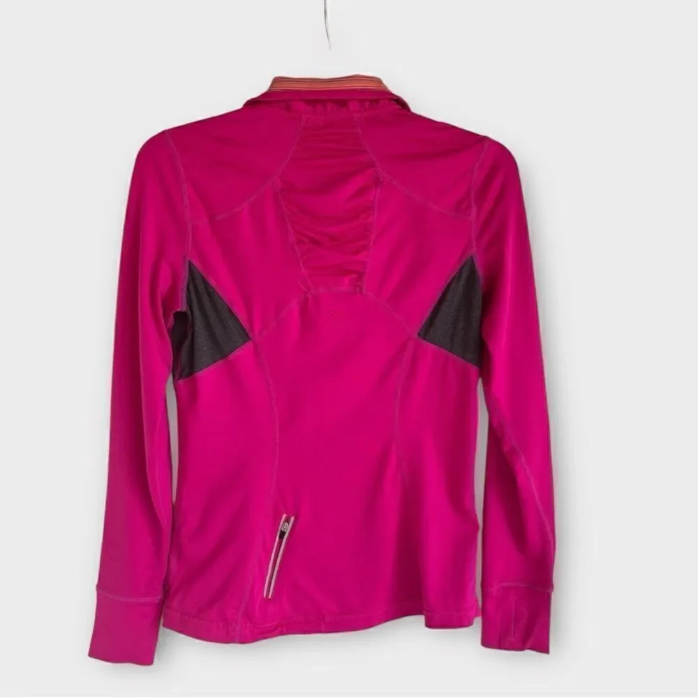 MPG 1/2 Zip Running Top in Pink Women’s Size S
